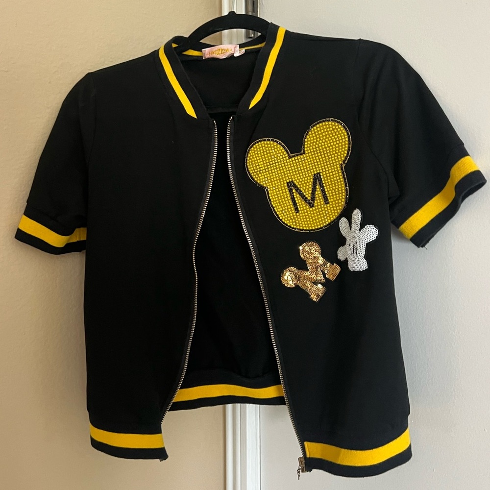 Bedazzled Mickey pullover